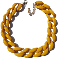 Trendy Acrylic Chunky Chain Choker Necklace for Women Vintage Resin Long Simple Link Chain Necklaces Fashion y2k 2026 Jewlry