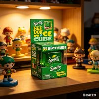 Needoh Sprite Limited Edition Nice Cube Squish Toy 2026