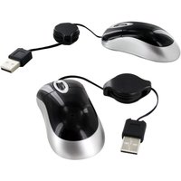 Optical Mini Retractable Mouse Portable Mini USB Wired Mouse Ergonomics Home Office Mice for Computer PC Laptop