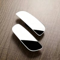 2pcs Car Mirror 360 Degree Wide Angle Convex Blind Spot Mirror Parking Auto Motorcycle Rear View Adjustable Mirror Accessories
