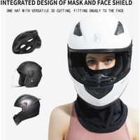 AliExpress NONE Motorcycle Balaclava UV Protection Cycling Sun Protection Headgear Non-Shifting Face Mask, Moisture-Wicking, Outdoor Sports
