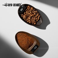 MHW-3BOMBER Bomber MVE Coffee Electronic Scale, Weighing Bean Display Plate Hand Brewing Bean Plate Spray Bottle Set