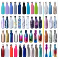 500/1000ml Double-Wall Insulated Vacuum Flask Stainless Steel Thermos Water Bottle Cola Water Beer for Sport Bottle