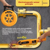 ZC ZC-D820/ZC-D830 Pip Iron Pipe Blockage Detector Diagnostic-tool Scanner Pipeline Blocking Clogging Plumbers Instrument