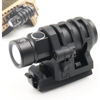 3pcs/set Anti-seismic Strong Light Flashlight Outdoor Camping Tactical Hunting Flashlight Fit on helmet (Battery Not Included, N