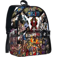 ONE PIECE Monkey D. Luffy Schoolbag Pencil Box Boy Girl Backpack Youth Large Capacity Portable Rucksack Anime Student Backpack