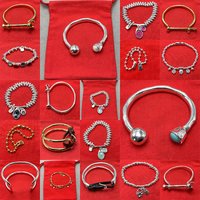Jewelry Handmade Set2026 Spanish gem and pearl mixed style bracelet series Luxury, playful and retro jewelry set
