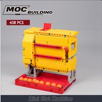 MOC GBC Mini Slot Machine Buidling Block Kit Small High-tech Puzzle Collection Model Technology Bricks Toys Gifts