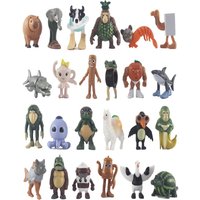 24pcs/Set Tung tung tung Sahur Figuras V1 V2 V3 Serise PVC Italian Brainrot Tun Tung Tung Sahur Action Figures Toys