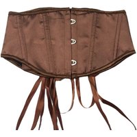 Spring Satin Corset Belt for Women 16cm Waist Trainer 3 Hook Cincher
