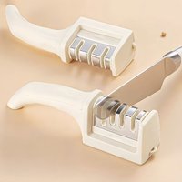 Multifunctional 4-stage Knife Sharpener Dish Kitchen Whetstone Professional Multifunctional Knife Sharpener Household