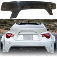For Subaru BRZ and Toyota GT86 2013-2020 HJT Style Car Rear Wing Trim High Quality Carbon Fiber Rear Decklid Spoiler