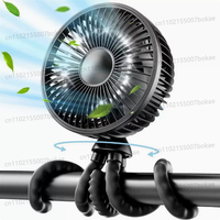 Octopus fan usb portable 10000mah outdoor stroller cooling handheld baby stroller small fan