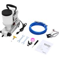 Airless-Farbspritzgerät, 1200W Hochdruck-Effizienz-Airless-Stand-Spritzgerät für Innen- und Außenbereiche, gewerbliche Nutzung, Heimwerker- und Profi-Auftragsfahrer-Qualität Spritzlackiermaschine