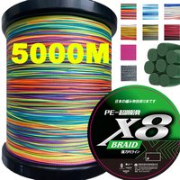 ThornsLine 5000M 1000M 8 Braided Upgrade Japan Multifilament PE Line 14-88LB High Stength Fishing Line Main Line Pesca
