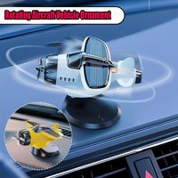 Solar Helicopter Car Decoration Solar Moving Plane Auto Rotating Dashboard Decor Car Interior Accessories For Car Office Home