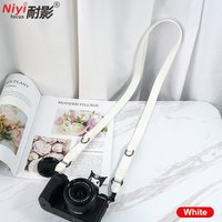 Camera Leather Shoulder Strap Suitable For Canon R5 R6 R7 Fuji XT5 Nikon Z5 Z6 Z7 Sony A6000 A73 SLR DSLR Mirrorless Camera