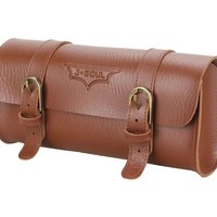 AliExpress Retro Bicycle Tail Bag PU Leather Waterproof Cycling Bag Saddle Pouch Rear Pannier Personalized Riding Vintage Bike Bag