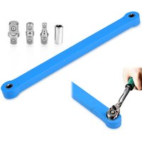 Offset Extension WrenchPro Offset Extension Wrench Extender Tool with 1/4" 3/8" 1/2" Square Drive Adapter Impact Socket Ratchet