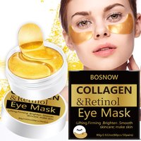 60Pcs Collagen and Retinol Eye Masks, Intensely Moisturizing, Make the Skin Around the Eyes More Delicate and Firm, Add Radiance to the Skin Around the Eyes, Say Goodbye to Dryness and Dullness, Eye
