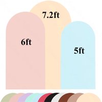 Arch Backdrop Cover Thicked Double Sided Fabric Spandex Chiara Arch Stand Cover for Wedding Birthday Party Backdround Decoration