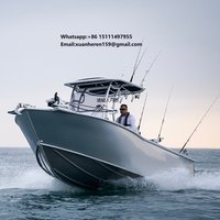 Ecocampor 21ft/22ft Speed Yacht Luxury Sport Yacht/ Fishing Hunting Aluminum Boat with Best Price