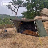 Bushcraft Tent Baker Style Outdoor Camping Multifunction Bushcraft Shelter Woodland Tent Backwoods Hot Tents for 2 Persons