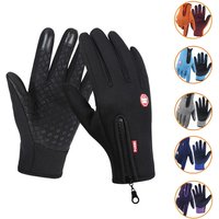 AliExpress NONE 1/2/3/4pairs Winter Gloves Men Women Touch Cold Waterproof Motorcycle Cycle Gloves Male Outdoor Sports Plus Velvet Warm Glove