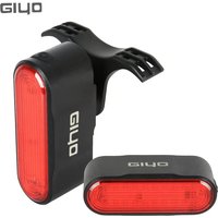 Giyo Bicycle Brake Sensing Taillight 6 Lighting Modes Smart Rear Lights IP66 Waterproof 800mAh Type-c Charging Long Battery Life