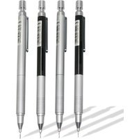 1 Pcs Metal Low Center Of Gravity Press Automatic Pencil 0.5mm 0.7mm Professional Drawing Painting And Writing