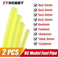 2 Meters Fuel Pipe Oil Tubing Gas Pipeline For Gas RC Model Airplane Fuel Tanks