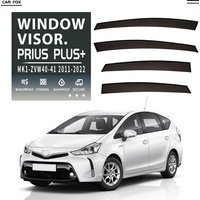 Fit for toyota Prius Plus+ Window visor Car Sun Rain Guard Vent Shade Deflector Wind Weathershield Moulding Tuning Accessories