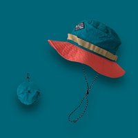 Japanese-Style Color-Blocking Quick-Dry Fisherman's Hat for Women, Summer Outdoor Sun Protection, Foldable Hiking Hat, Casual Bucket Hat, Sun Hat
