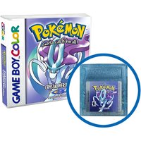Pokemon GBC Game Cartridge 7 Styles Red Blue Green Yellow Gold Silver Crystal for Color GBA SP Retro Video Game Collection Gift