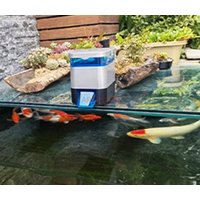 Outdoor fish tank, timed and quantitative automatic feeding device for koi and turtle fish, feeding fish feeder