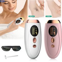 Permanent Laser Epilator 999999 Flashes Professional Painless Laser Hair Removal Machine for Women Body Facial Legs Bikini Line