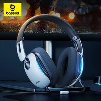 Baseus GoPlay 1 Max Gaming słuchawki przewodowe 7.1 słuchawki wirtualne surround 3,5 mm i wtyczka USB-A odłączany mikrofon zestaw słuchawkowy dla graczy