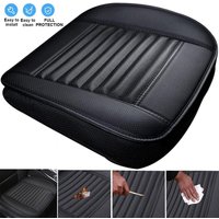 1Pcs 3D Car Front Seat Cover Pad Full Surround PU Leather Chair Cushion Mat
