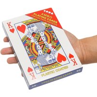 Jumbo Playing Cards 5x7 Inch Big Size Oversized Carnival Birthday Party Favors Fun Challenges Juego De Mesa Familiar Divertido