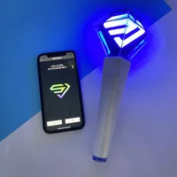 KPOP Super Junior Lightstick Ver.2 With Bluetooth Glow Hand Light Concert Cheer Superjunior Light Stick Lamp Fans Collection Toy