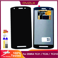 100% Work Well For ZEBRA TC21 LCD Display Screen For ZEBRA TC26 LCD ZEBRA TC210K TC26AK TC26BK TC26CK Screen Replacement