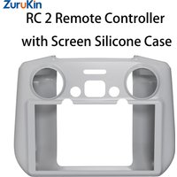 Silicone Case for DJI RC 2 RC-N1 Remote Controller Protective Cover Anti-scratch Dust-proof Skin Sleeve for DJI Air 3 Mini 4 Pro