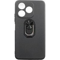 For Oukitel C50 C51 6.8" Back Finger Ring Soft TPU Silicone Case On For OukitelC50 OukitelC51 Bracket Phone Cover