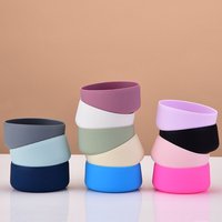 Water Drink Bottle Pad Silicone Water Cup Coasters Non-Slip Wearresistant Water Bottom Sleeve Vacuum Cup Bottom Mat Mug