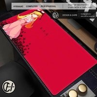 900x 400mmLarge game Mousepad B-Bakemonogatari Anime XXL Keyboard Gamer Rubber Mouse Pads on The Table Speed Non-slip Desk Mats