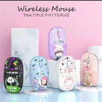New 2.4Ghz Wireless Mouse Bluetooth 5.0 Silent Bluetooth Mice Lightweight Gift Computer Mouse Office