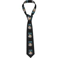 Formal Alice in Wonderland Tie for Business Custom Men Necktie