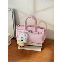 Fashionable Bucket Bag Women's Casual Versatile Handbag Daily Outdoor Single Shoulder Crossbody Bag Soft PU Leather Handbag