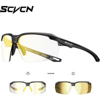 AliExpress SCVCN Photochromic Cycling Glasses Outdoor Running Sunglasses Men Shockproof Tactical Goggles Outdoor Airsoft Shooting Glasses