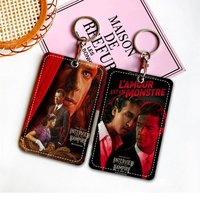 Interview With The Vampire Badge Holder Keychain For Bank Business Work Card Holder Student Card Protective Case Bus Card